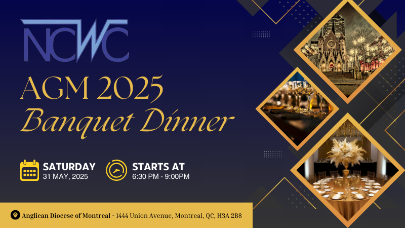 Poster of the NCWC Banquet